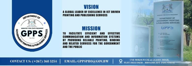 Government Printing & Publishing Services Department – Botswana